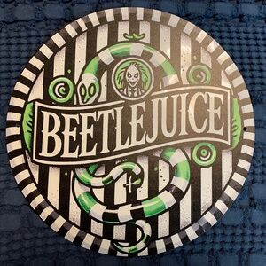 NWT Beetlejuice Movie Tin Sign!
